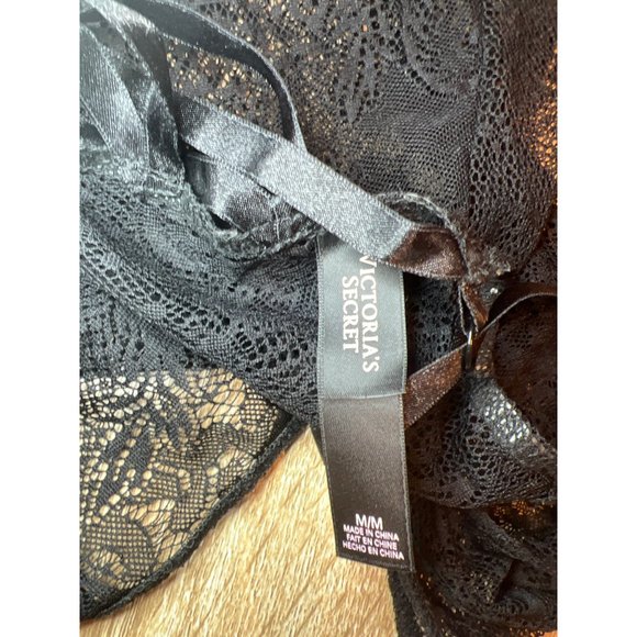 Victoria Secret M Black Lace Babydoll - Picture 8 of 8